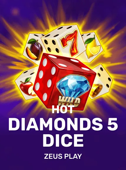 Hot Diamonds 5 Dice game tile